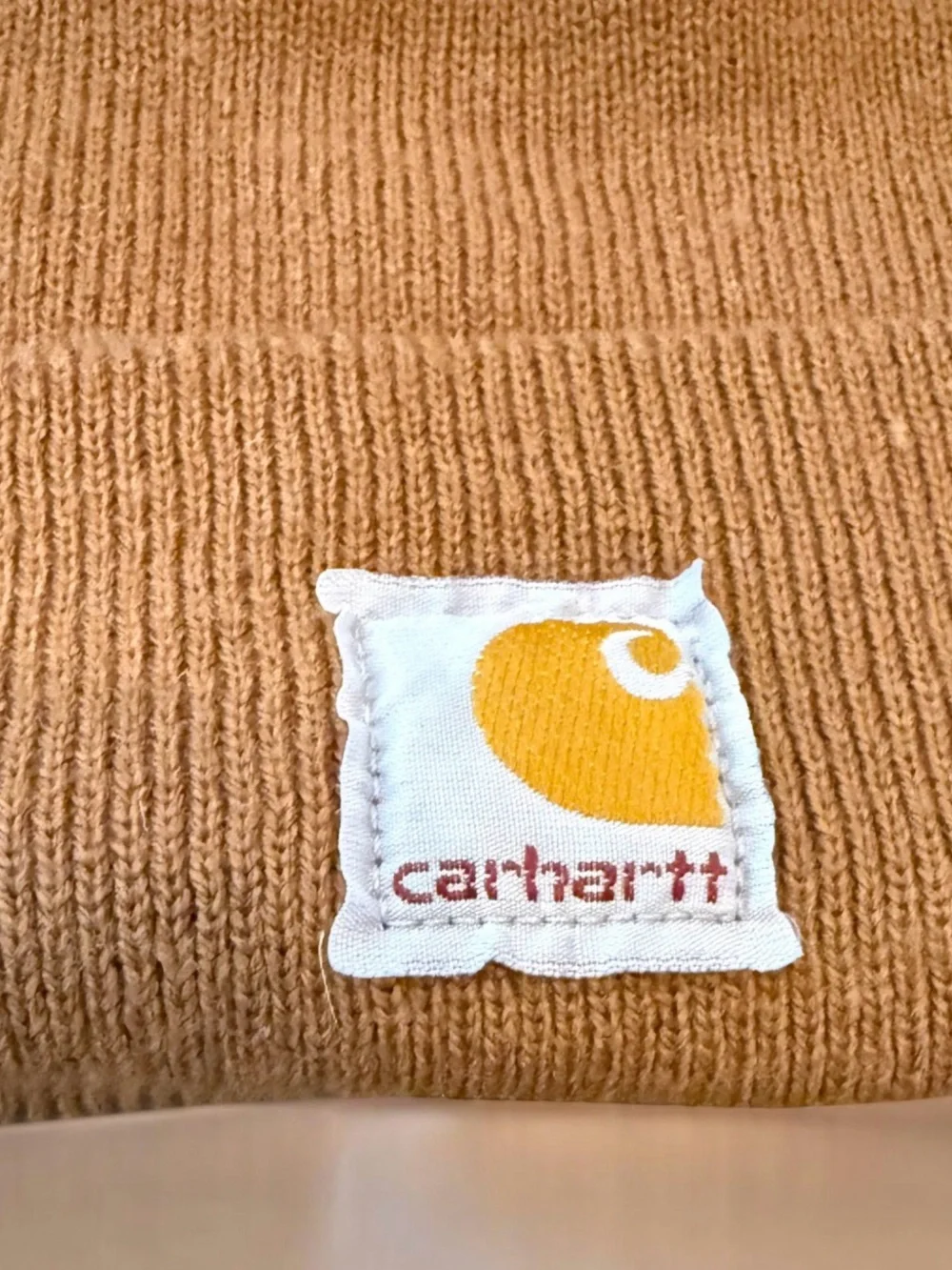 Carhartt Youth Brown Beanie Knit Hat Outdoor